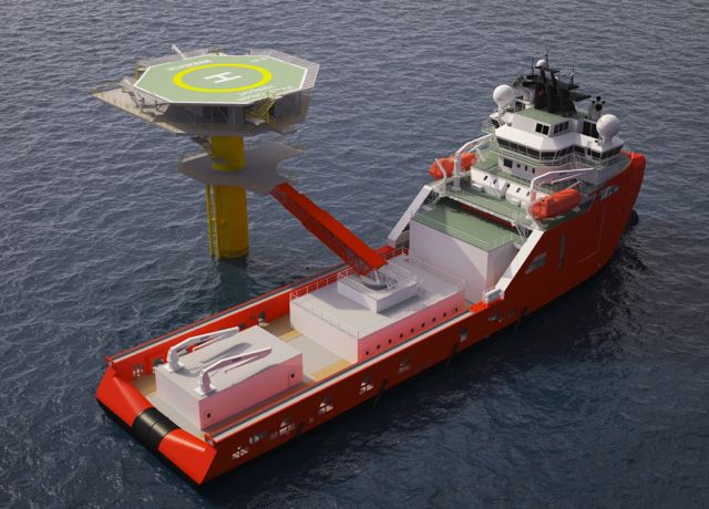 Fred Olsen plans offshore heliport