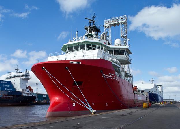 Fugro probes 1.4GW Dutch offshore zone Triton maps foundation course