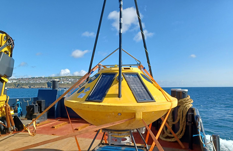 Orsted deploys survey buoy in Isle of Man Orsted deploys survey buoy in Isle of Man