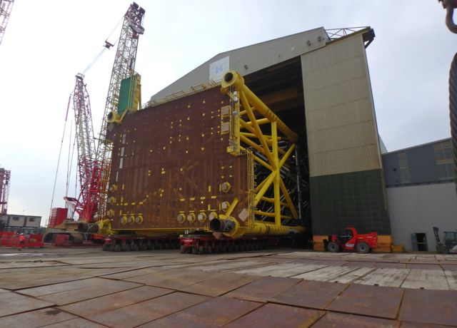Galloper substation takes shape