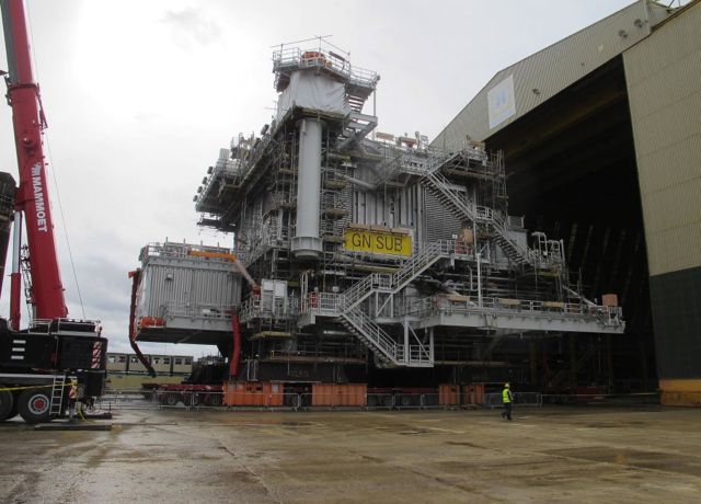 Galloper topside takes shape