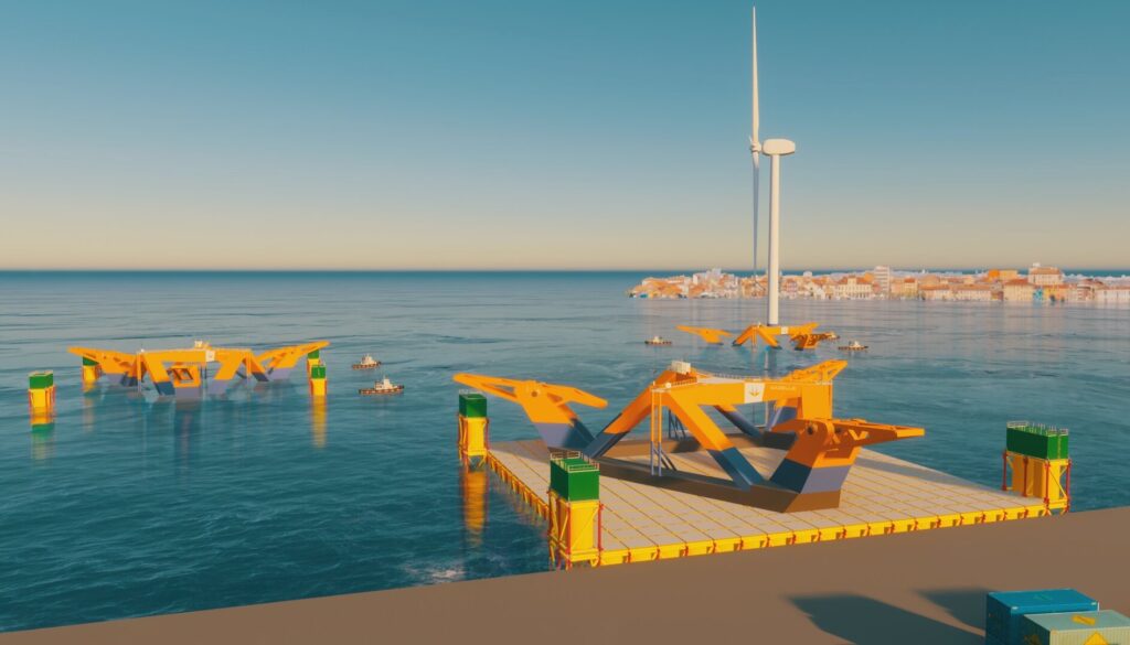 Gazelle, Tugdock sign floating wind MoU Gazelle