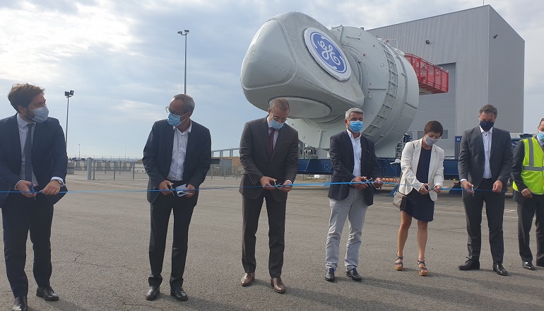GE toasts production of first Saint-Nazaire nacelle GE toasts production of first Saint-Nazaire nacelle