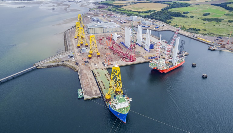 ‘47,000 green jobs in Scottish renewables’ Port of Nigg gears up for expansion