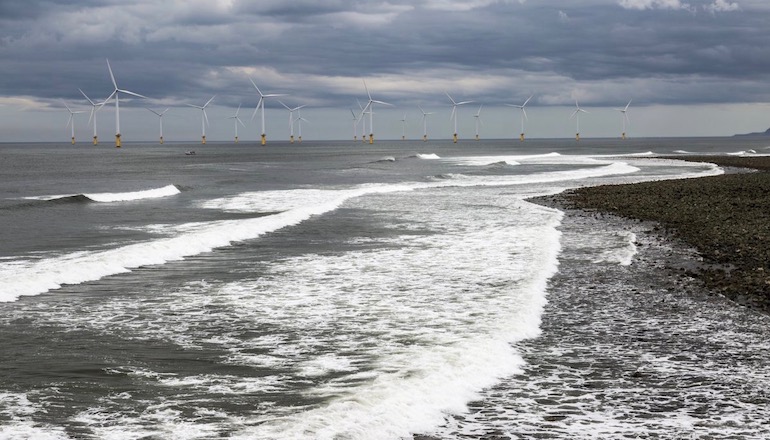 ‘Offshore wind pipeline hits 413GW’ Blustery Britain basks in wind power