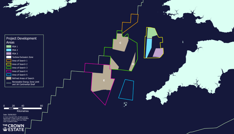 Crown Estate increases Celtic Sea floating round to 4.5GW