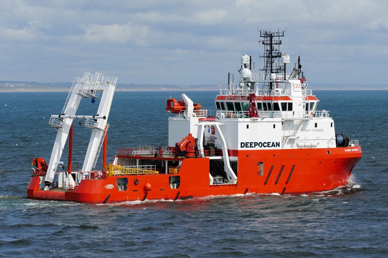 DeepOcean charters Glomar Supporter DeepOcean charters Glomar Supporter