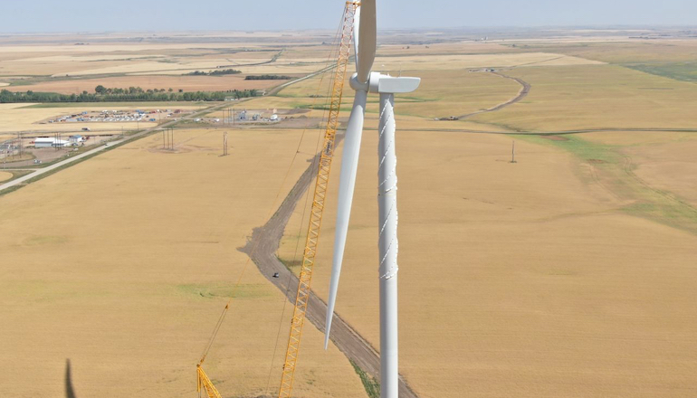 Goldwind toasts Saskatchewan turbine triumph Goldwind toasts Saskatchewan turbine triumph