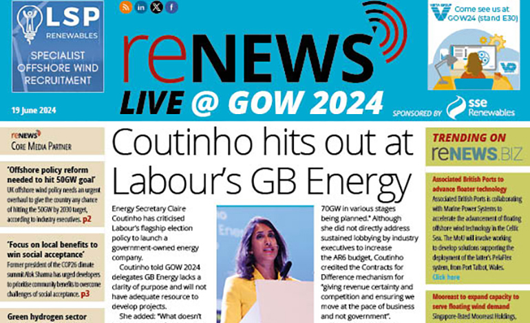 GOW 2024: Coutinho slams GB Energy GOW 2024: Coutinho slams GB Energy