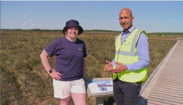 Film short focuses on wind and peat conservation
