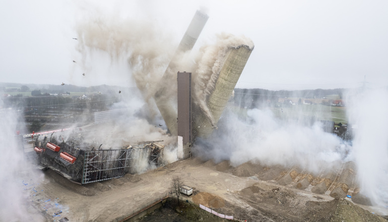 Ibbenbüren blast clears site for BalWin2 Ibbenbüren blast clears site for BalWin2