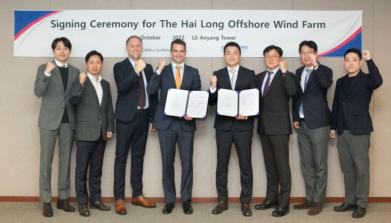 Hai Long offshore wind farm concludes submarine cable deal Hai Long offshore wind farm concludes submarine cable deal