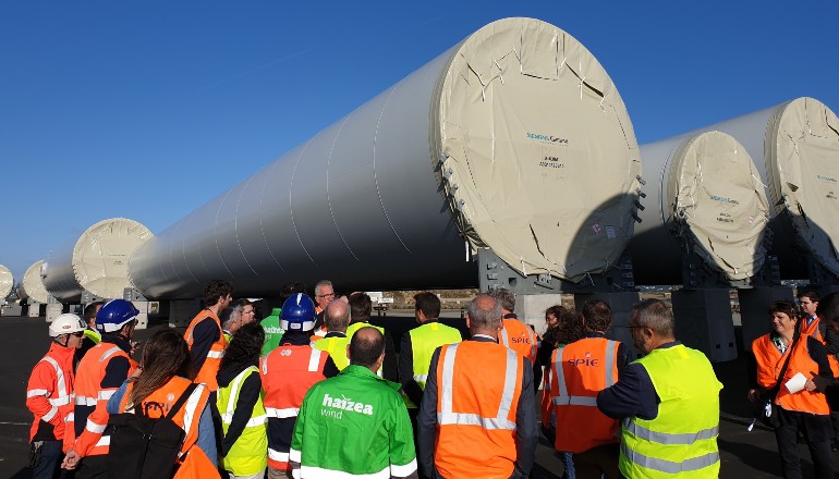 Haizea and SPIE start work for Saint-Brieuc wind farm