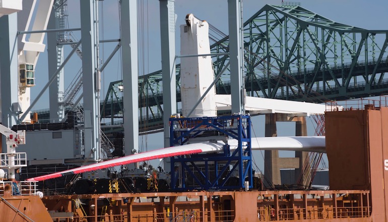 Haliade-X blade arrives for US tests Haliade-X blade arrives for US tests