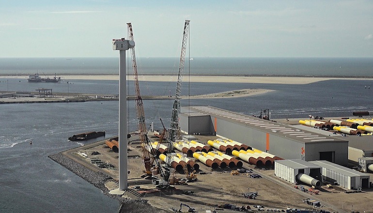 Haliade-X prototype nacelle takes its place