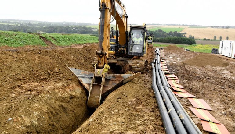 Siemens wraps up Moray East onshore cabling Siemens wraps up Moray East onshore cabling
