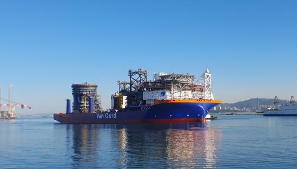 Van Oord launches installation vessel Van Oord launches installation vessel