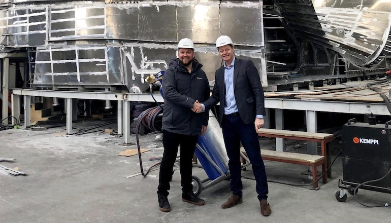 Third helping for Damen CTV