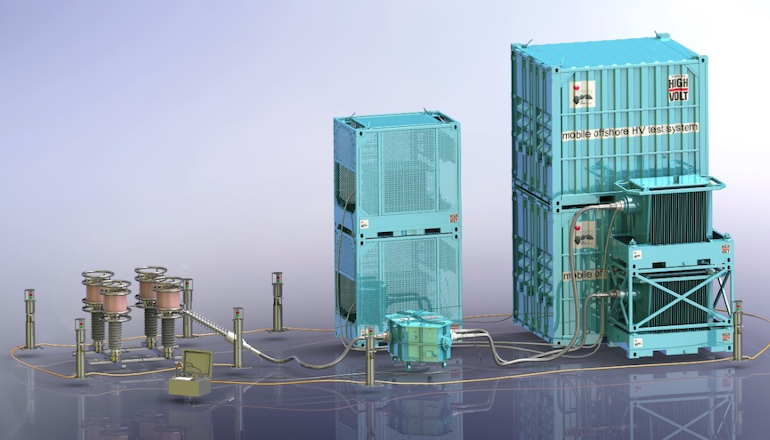 JDR Cables adopts 66kV resonant test technology