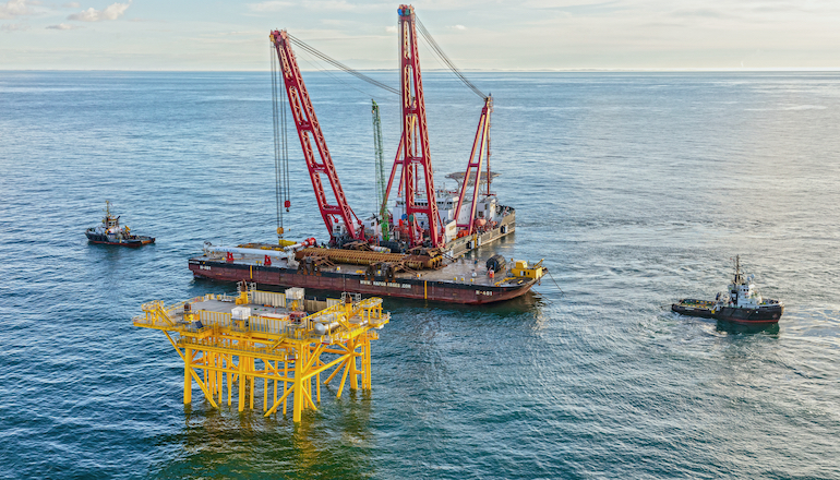 TenneT opens tender to deliver offshore surveys HKN platform jacket installed