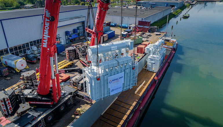 HKN transformers ready for Hoboken journey