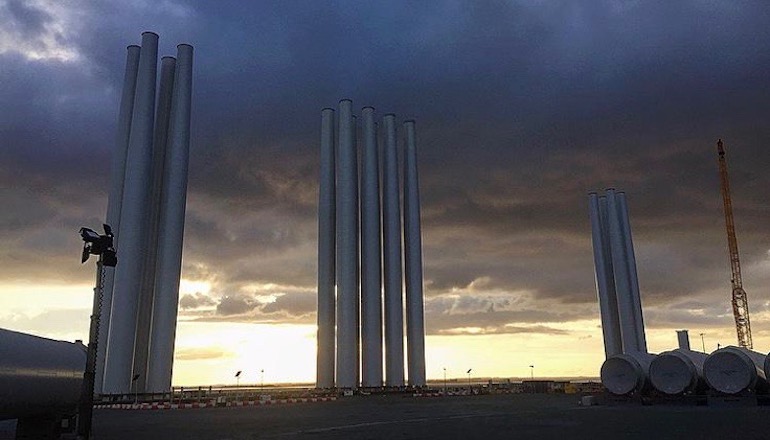 First Hornsea 1 towers ready for action