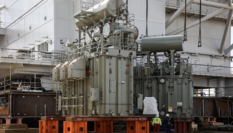 HSM rolls out Jasmund offshore substation HSM rolls out Jasmund offshore substation