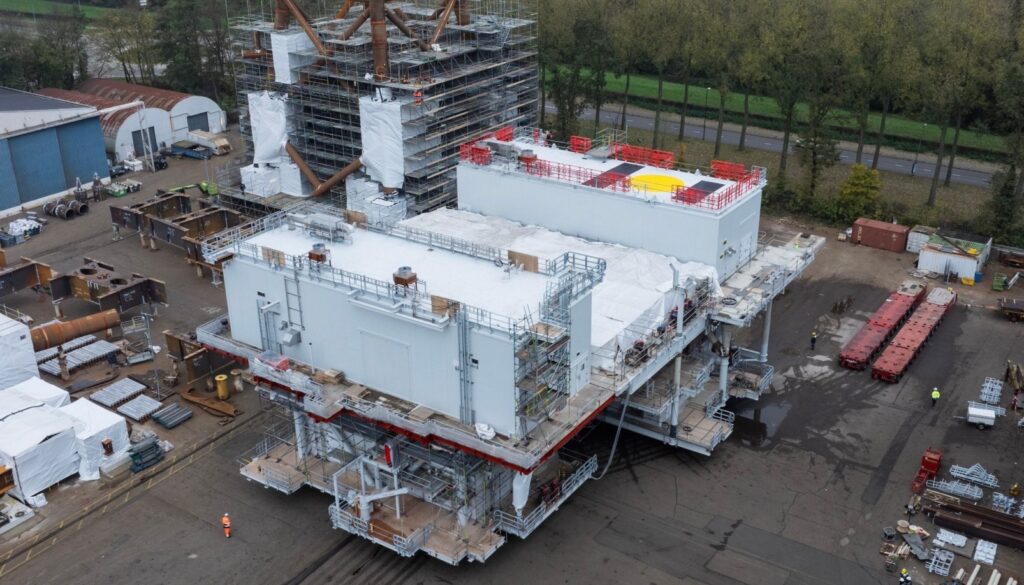 HSM rolls out Thor offshore substation HSM rolls out Thor offshore substation