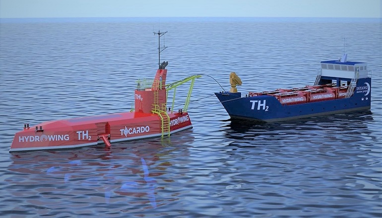 HydroWing unveils tidal power-hydrogen platform HydroWing unveils tidal power-hydrogen platform