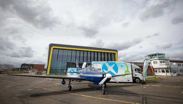 EMEC hydrogen refuelling kit takes flight