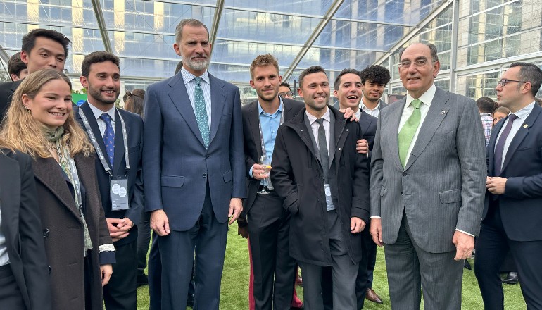King Felipe of Spain presents Iberdrola scholarships King Felipe of Spain presents Iberdrola scholarships