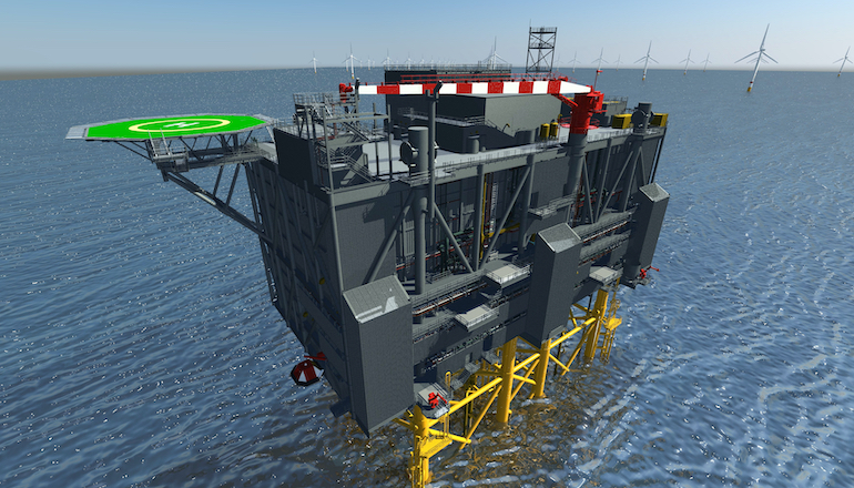 Dutch crew supports Sofia offshore substation job