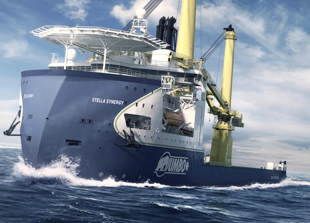 Jumbo christens heavy lifter