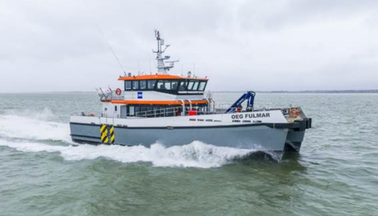 OEG expands CTV fleet with Fulmar delivery