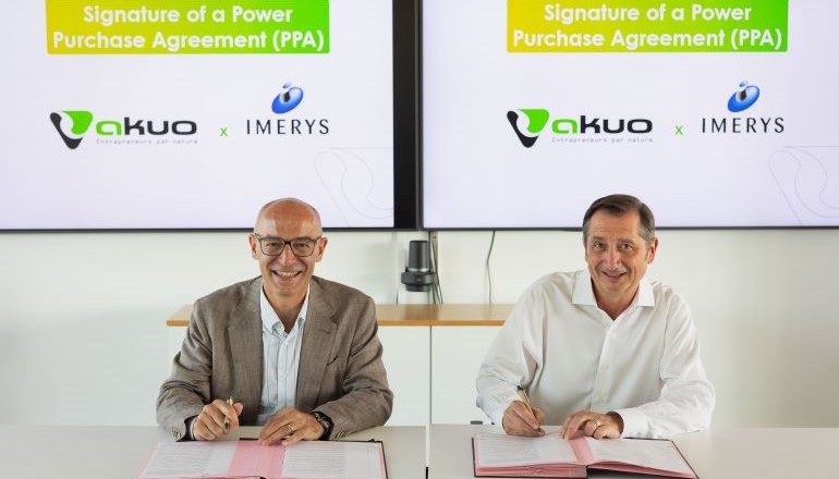 Imerys signs US solar PPA with Akuo Imerys signs US solar PPA with Akuo