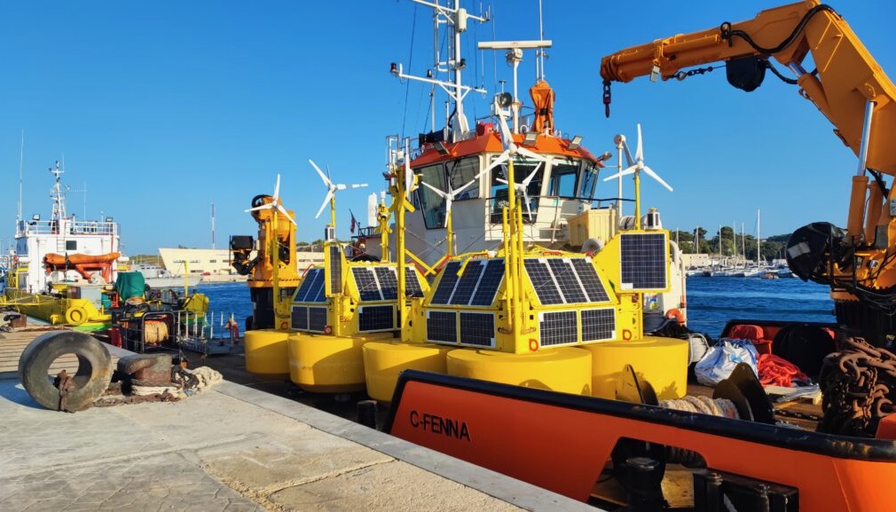 Lidar deployed for Italian floaters Lidar deployed for Italian floaters