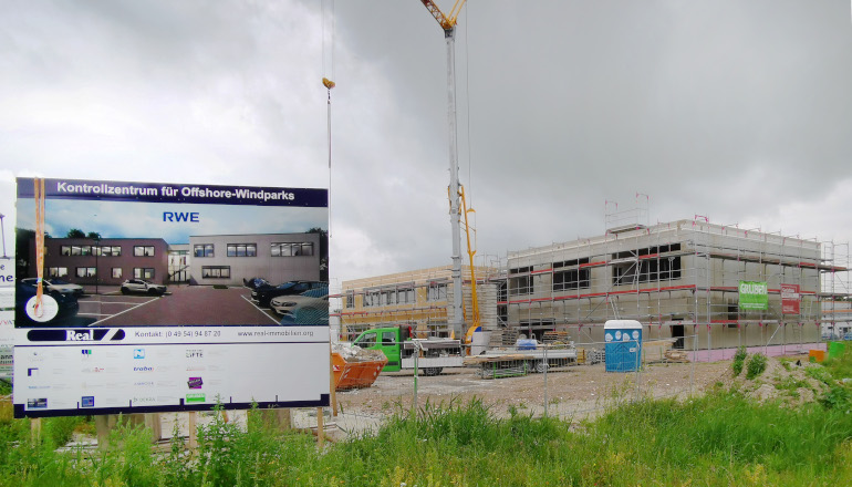 RWE tops out new offshore control centre RWE tops out new offshore control centre