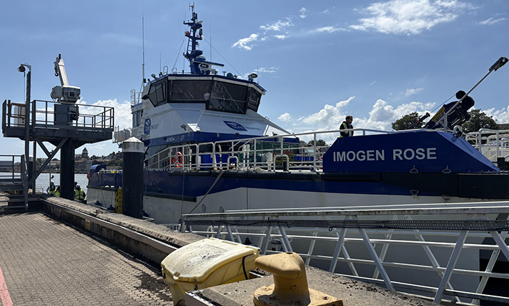 Tidal Transit names new vessel Imogen Rose Tidal Transit names new vessel Imogen Rose