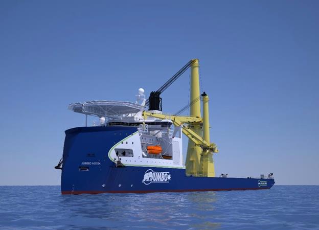 Jumbo hires Huisman heavy lifts