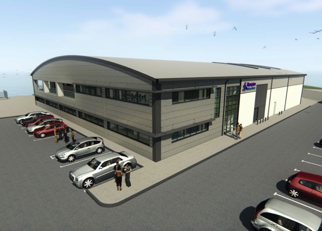 Rampion O&M base takes shape