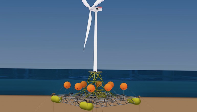 EU backs wind-wave floater