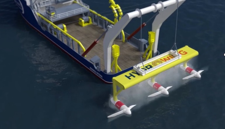 HydroWing secures Welsh berth for tidal demo