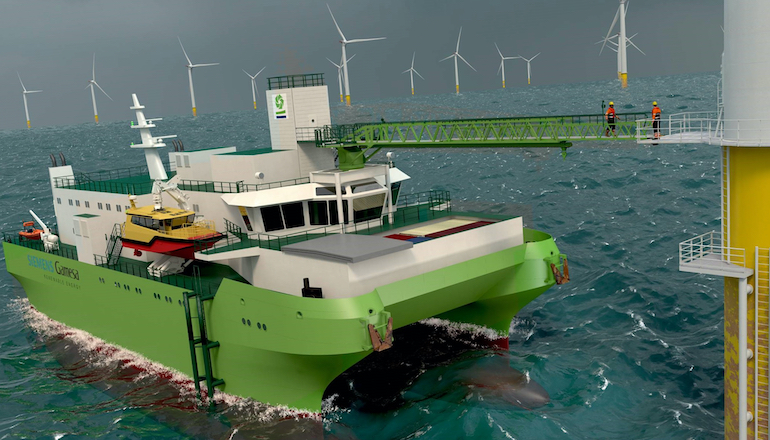 Dutch engineers to deliver next-gen gangway for DEME SOV Dutch engineers to deliver next-gen gangway for DEME SOV