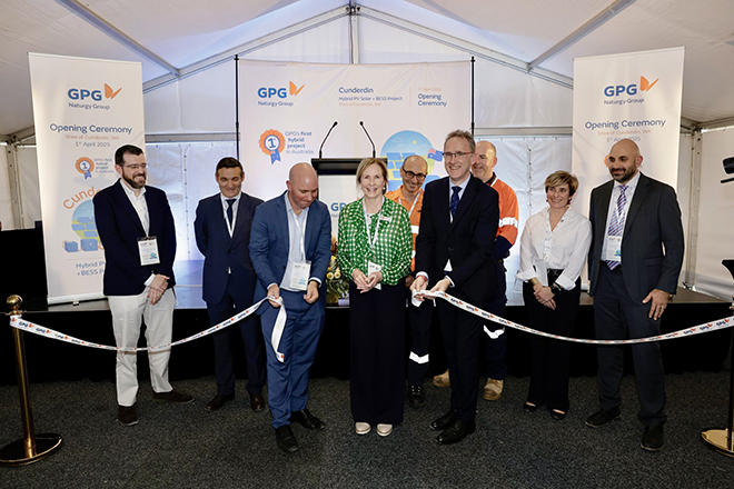 GPG inaugurates solar-BESS in Western Australia