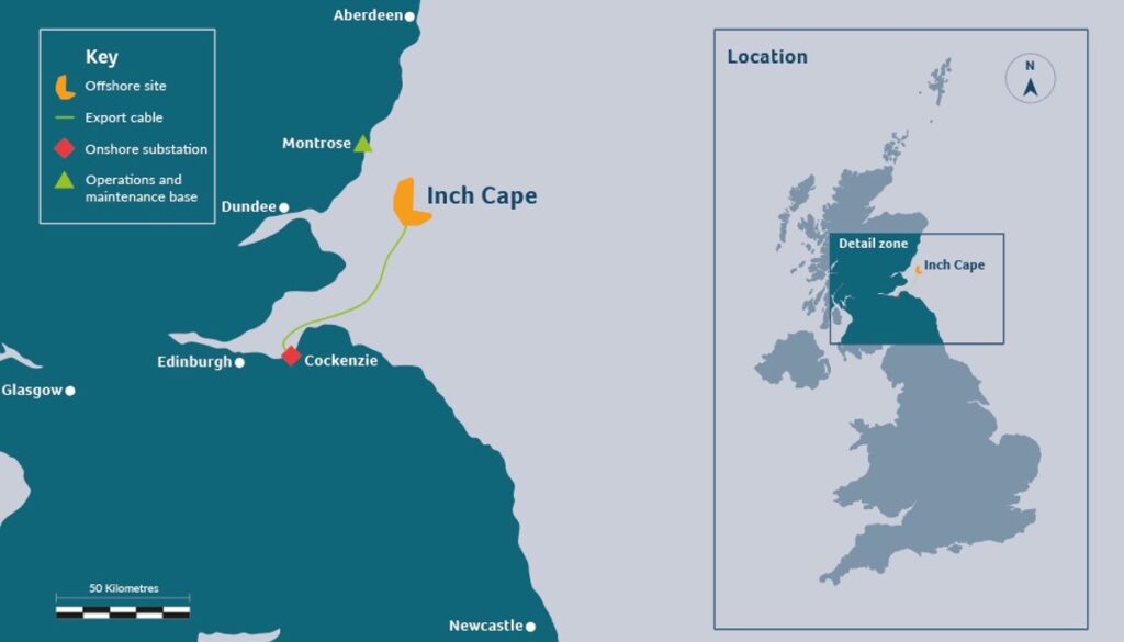Inch Cape awards export cable contract Inch Cape awards export cable contract