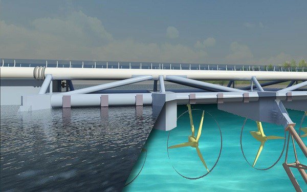 Indonesia tidal bridge shifts gear Indonesia tidal bridge shifts gear