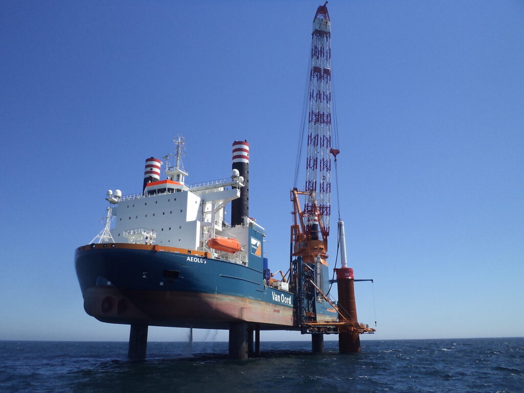 Van Oord ahead of Gemini curve