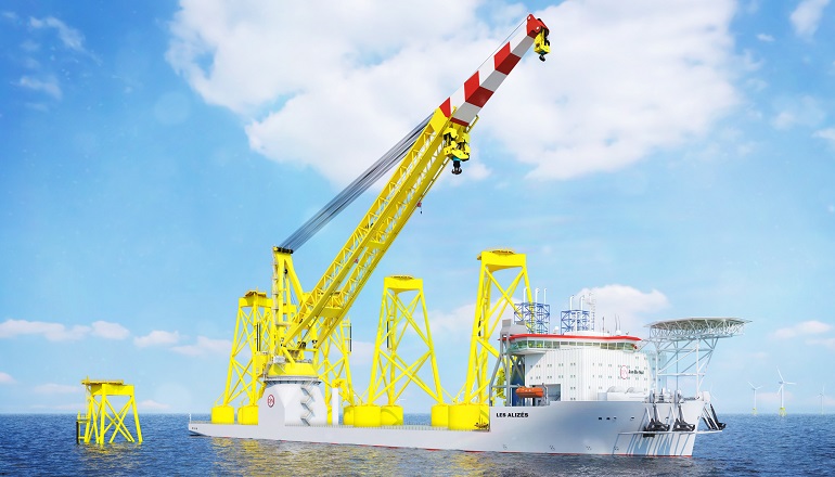 Jan De Nul orders floating crane vessel