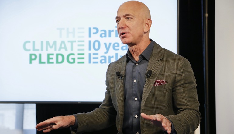 Amazon unveils 1.5GW renewables spree Amazon launches net zero climate pledge