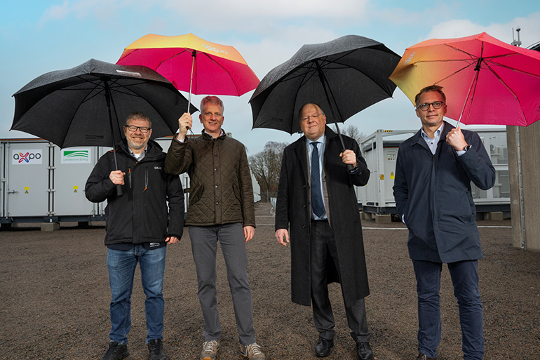 Axpo opens first large-scale Swedish battery Axpo opens first large-scale Swedish battery
